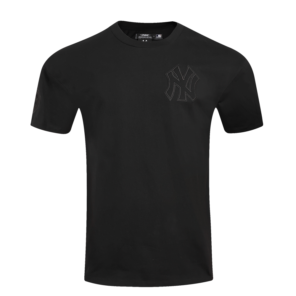 MLB NEW YORK YANKEES NEUTRAL HAUT À ÉPAULES TOMBANTES POUR HOMME (NOIR)