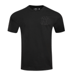 MLB NEW YORK YANKEES NEUTRAL HAUT À ÉPAULES TOMBANTES POUR HOMME (NOIR)