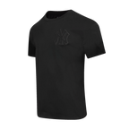 MLB NEW YORK YANKEES NEUTRAL HAUT À ÉPAULES TOMBANTES POUR HOMME (NOIR)