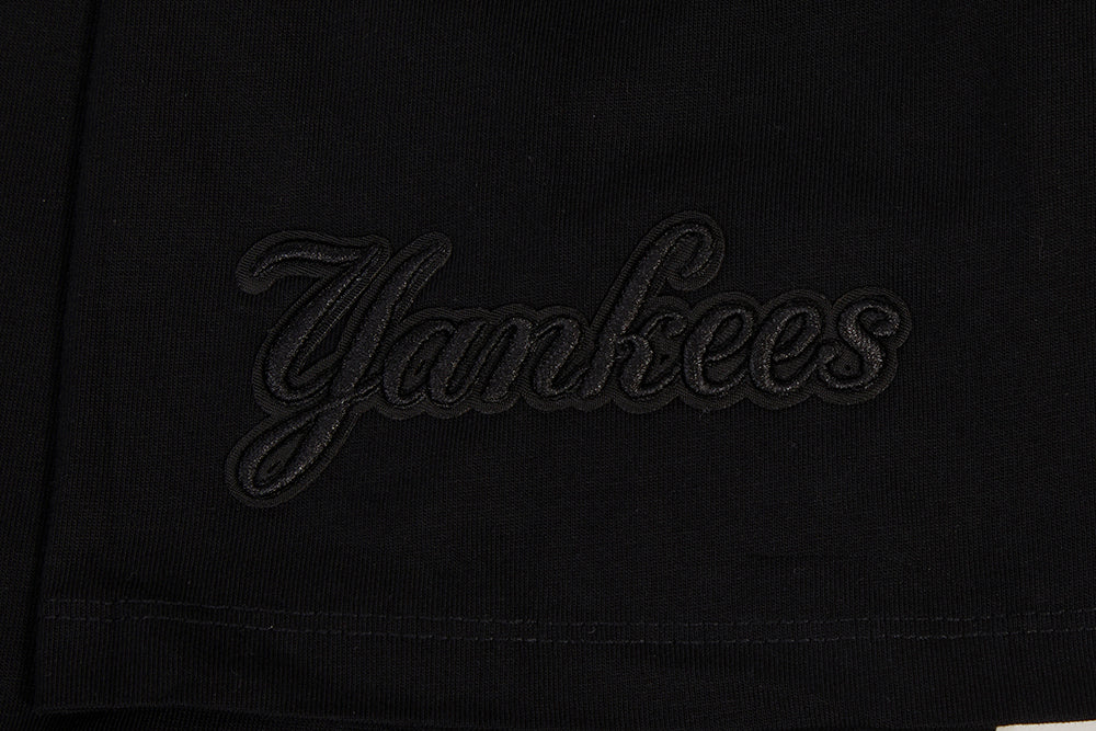MLB NEW YORK YANKEES NEUTRAL HAUT À ÉPAULES TOMBANTES POUR HOMME (NOIR)