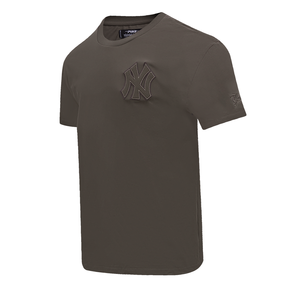 MLB NEW YORK YANKEES NEUTRAL DROP SHOULDER MEN'S TOP (DARK TAUPE)