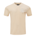 MLB NEW YORK YANKEES NEUTRAL HAUT À ÉPAULES TOMBANTES POUR HOMME (COQUILLE D'ŒUF)