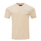 MLB NEW YORK YANKEES NEUTRAL HAUT À ÉPAULES TOMBANTES POUR HOMME (COQUILLE D'ŒUF)