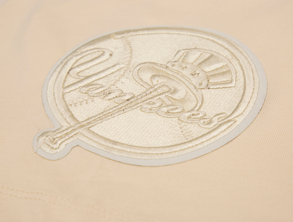 MLB NEW YORK YANKEES NEUTRAL HAUT À ÉPAULES TOMBANTES POUR HOMME (COQUILLE D'ŒUF)