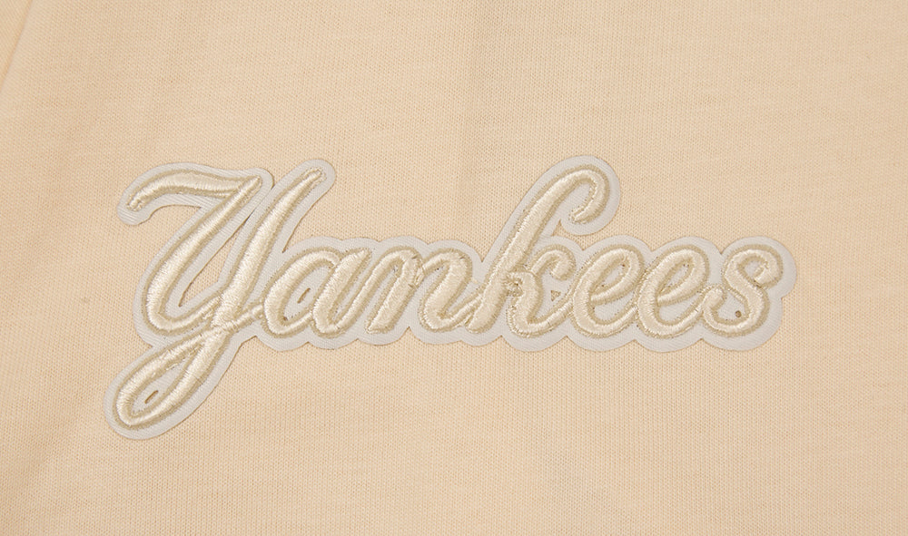 MLB NEW YORK YANKEES NEUTRAL HAUT À ÉPAULES TOMBANTES POUR HOMME (COQUILLE D'ŒUF)