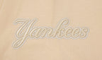 MLB NEW YORK YANKEES NEUTRAL HAUT À ÉPAULES TOMBANTES POUR HOMME (COQUILLE D'ŒUF)