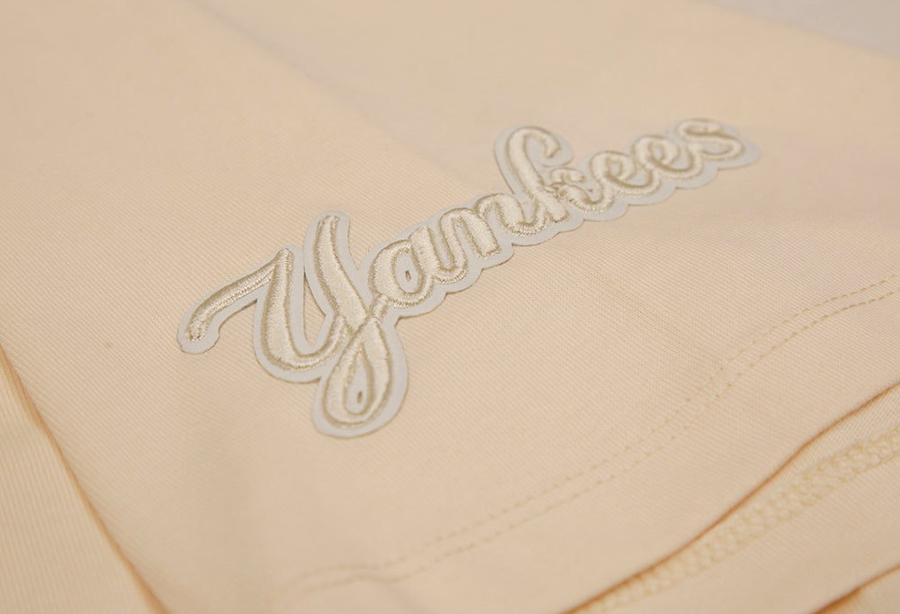 MLB NEW YORK YANKEES NEUTRAL HAUT À ÉPAULES TOMBANTES POUR HOMME (COQUILLE D'ŒUF)