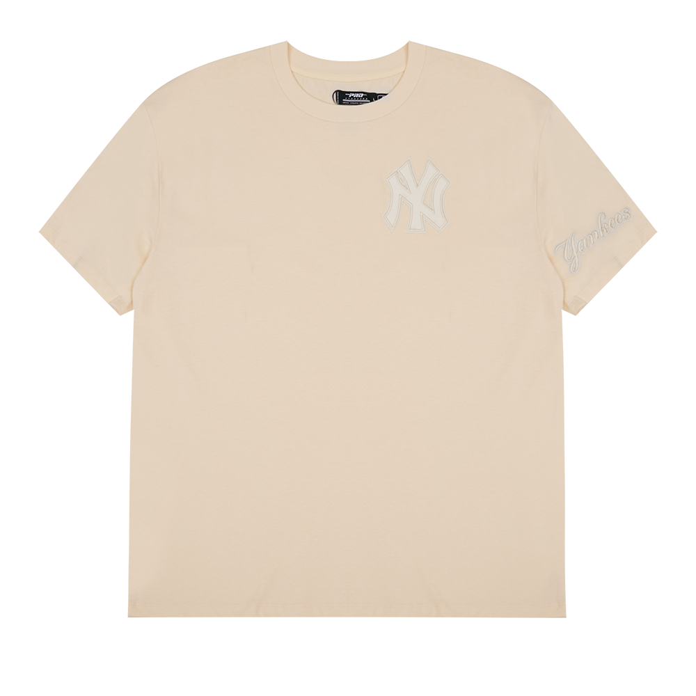 MLB NEW YORK YANKEES NEUTRAL HAUT À ÉPAULES TOMBANTES POUR HOMME (COQUILLE D'ŒUF)