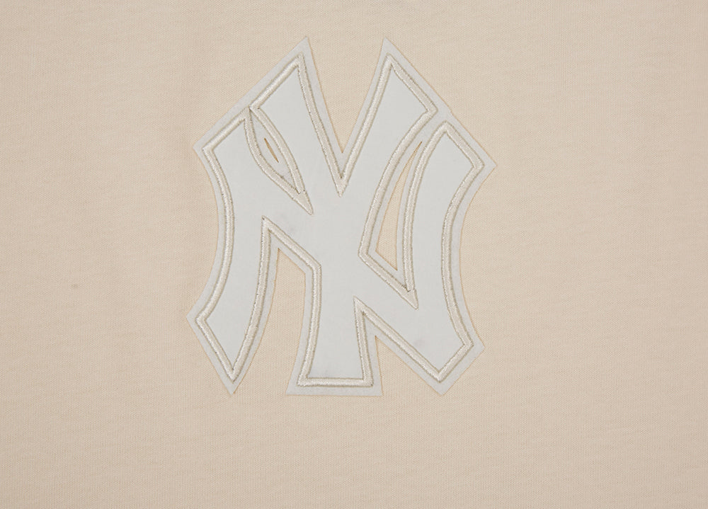 MLB NEW YORK YANKEES NEUTRAL HAUT À ÉPAULES TOMBANTES POUR HOMME (COQUILLE D'ŒUF)