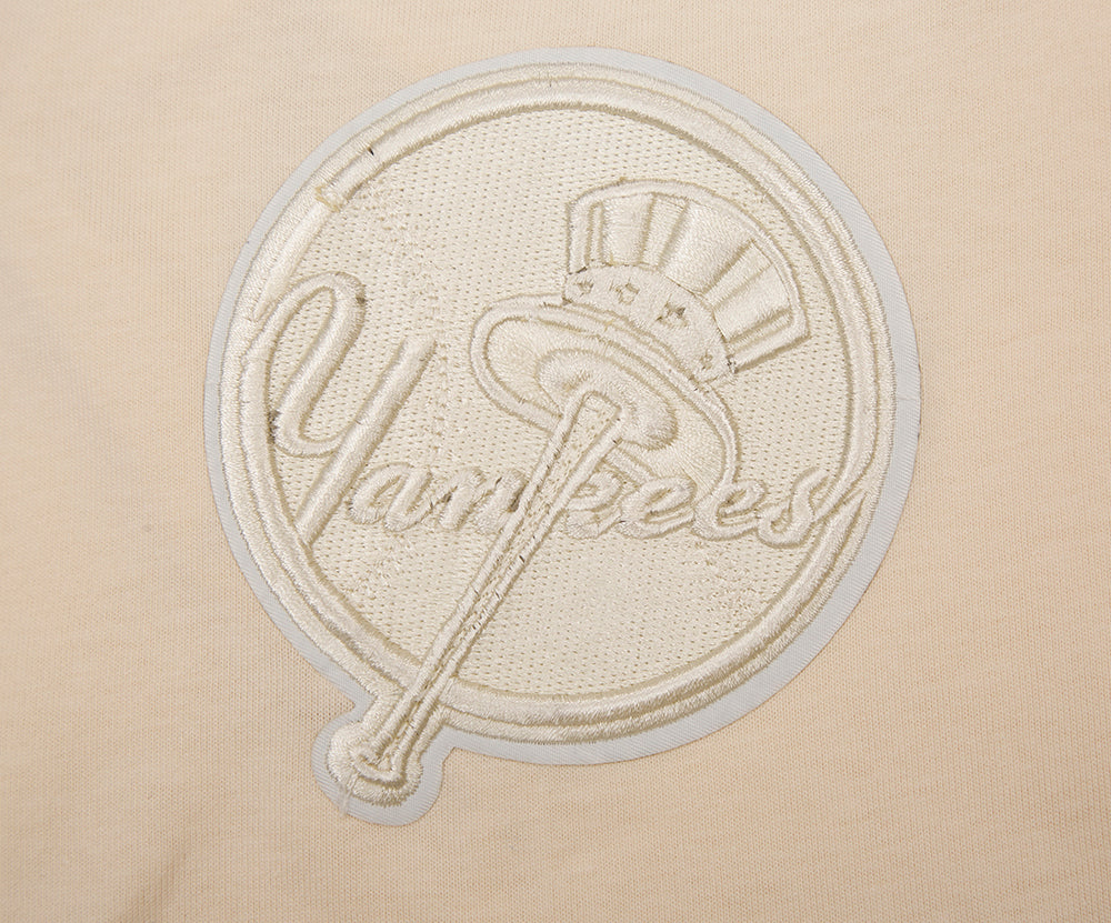 MLB NEW YORK YANKEES NEUTRAL HAUT À ÉPAULES TOMBANTES POUR HOMME (COQUILLE D'ŒUF)