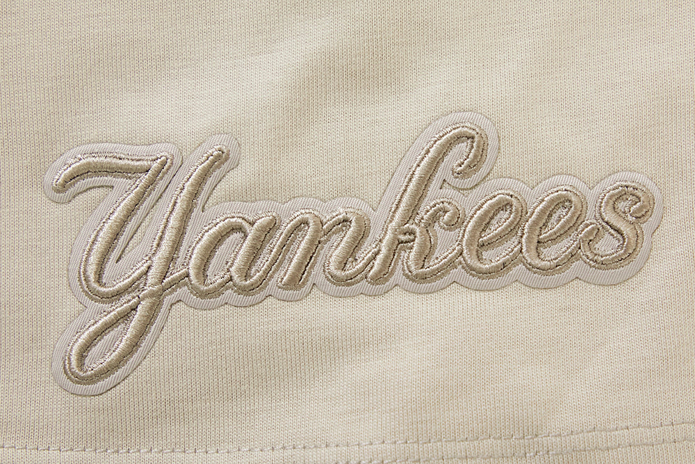 MLB NEW YORK YANKEES NEUTRAL HAUT À ÉPAULES TOMBANTES POUR HOMME (TAUPE)