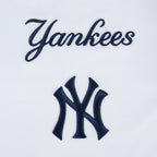 MLB NEW YORK YANKEES WINGSPAN HAUT À MANCHES LONGUES ET À ÉPAULES TOMBANTES V2 POUR HOMME (BLANC)