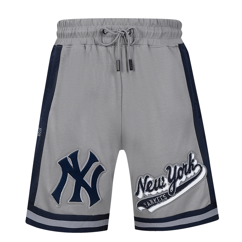 MLB NEW YORK YANKEES SCRIPT TAIL MEN'S DK 2.0 SHORT (GRAY/MIDNIGHT NAVY)
