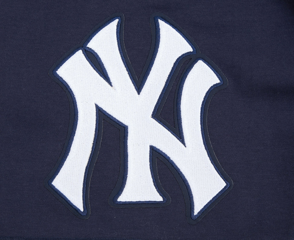 MLB NEW YORK YANKEES SCRIPT TAIL SHORT EN MAILLE DOUBLE 2.0 POUR HOMME (MARINE MINUIT)