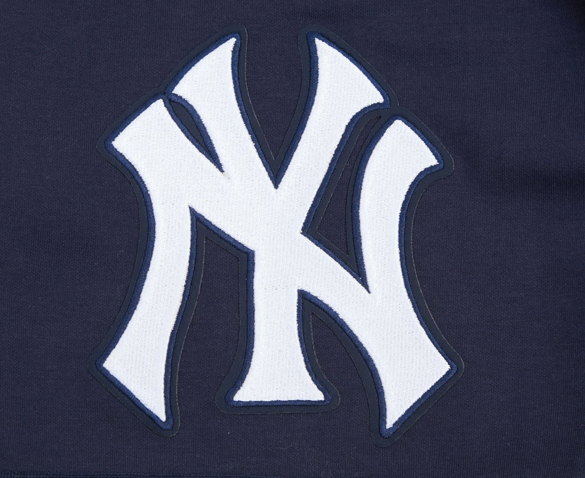 MLB NEW YORK YANKEES SCRIPT TAIL SHORT EN MAILLE DOUBLE 2.0 POUR HOMME (MARINE MINUIT)