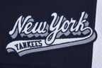 MLB NEW YORK YANKEES SCRIPT TAIL SHORT EN MAILLE DOUBLE 2.0 POUR HOMME (MARINE MINUIT)