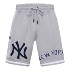 MLB NEW YORK YANKEES CLASSIC CHENILLE SHORT POUR HOMME (GRIS)