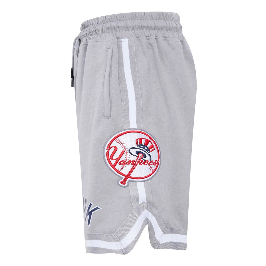 MLB NEW YORK YANKEES CLASSIC CHENILLE SHORT POUR HOMME (GRIS)