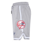 MLB NEW YORK YANKEES CLASSIC CHENILLE SHORT POUR HOMME (GRIS)