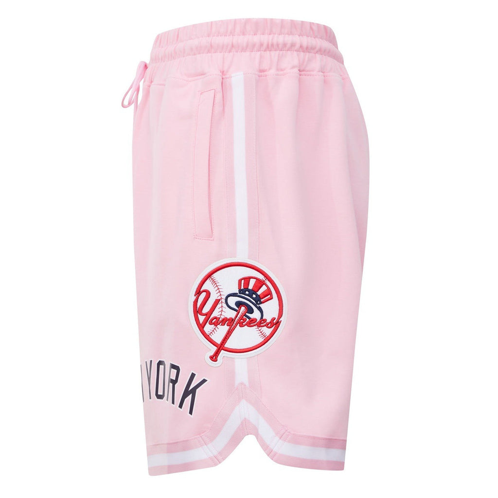 MLB NEW YORK YANKEES CLASSIC CHENILLE MEN'S SHORT (PINK)