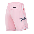 MLB NEW YORK YANKEES CLASSIC CHENILLE MEN'S SHORT (PINK)