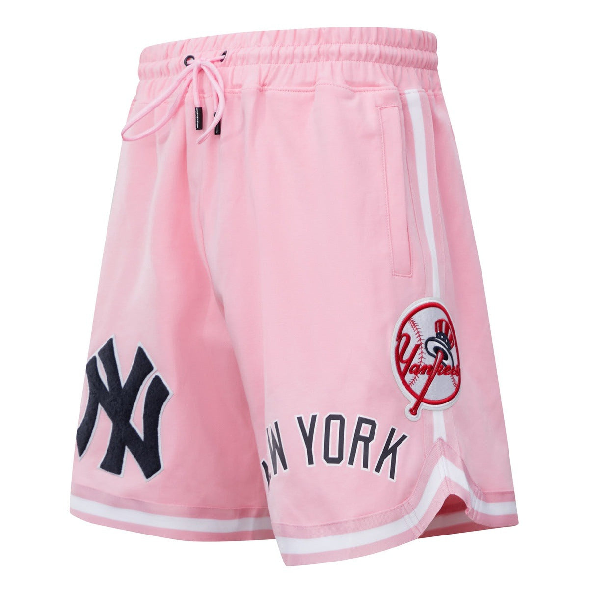MLB NEW YORK YANKEES CLASSIC CHENILLE SHORT POUR HOMME (ROSE)