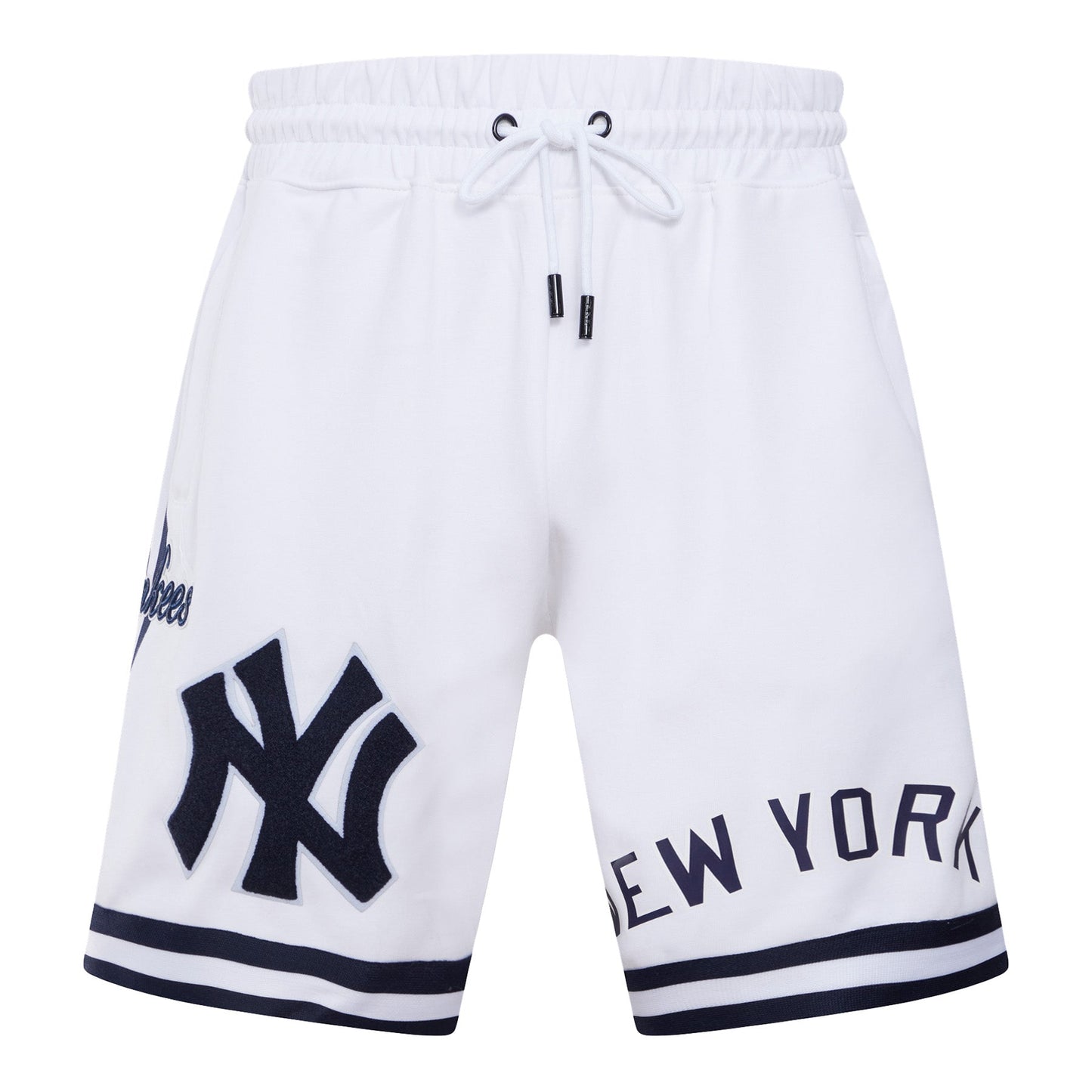 MLB NEW YORK YANKEES CLASSIC CHENILLE MEN'S SHORT (WHITE)