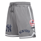 MLB NEW YORK YANKEES CLASSIC CHENILLE MEN'S PRO DK SHORT (GRAY)