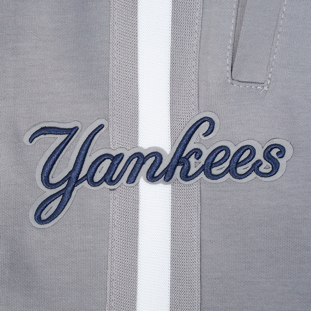 MLB NEW YORK YANKEES CLASSIC CHENILLE MEN'S PRO DK SHORT (GRAY)