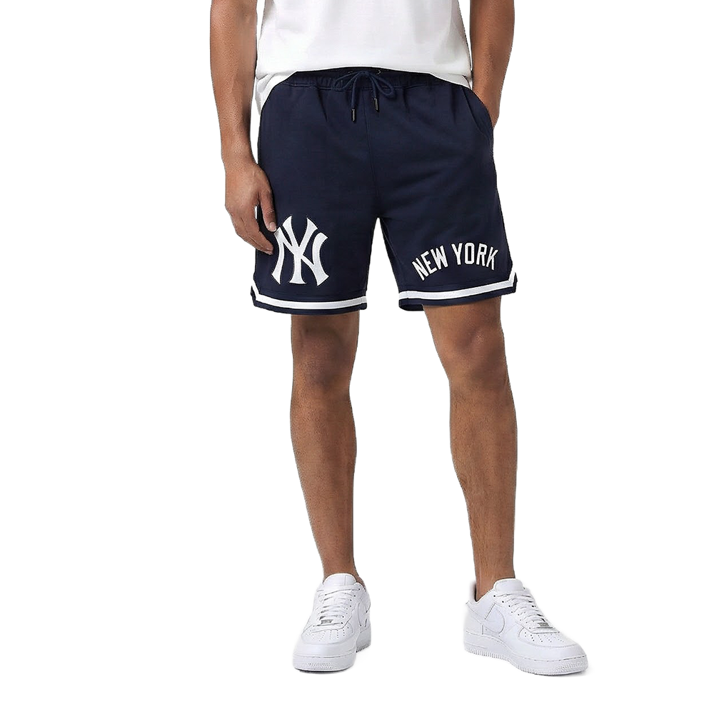 MLB NEW YORK YANKEES CLASSIC CHENILLE MEN'S PRO DK SHORT (MIDNIGHT NAVY)