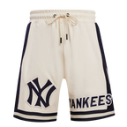 MLB NEW YORK YANKEES RETRO CLASSIC SHORT 2.0 POUR HOMME (COQUILLE D'ŒUF/MARINE MINUIT)