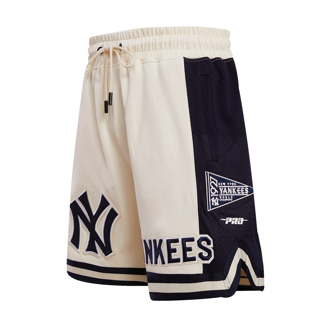 MLB NEW YORK YANKEES RETRO CLASSIC SHORT 2.0 POUR HOMME (COQUILLE D'ŒUF/MARINE MINUIT)
