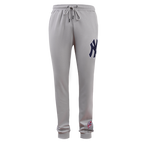 MLB NEW YORK YANKEES CLASSIC CHENILLE PANTALON JOGGER POUR HOMME (GRIS)