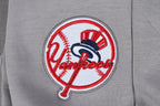 MLB NEW YORK YANKEES CLASSIC CHENILLE PANTALON JOGGER POUR HOMME (GRIS)