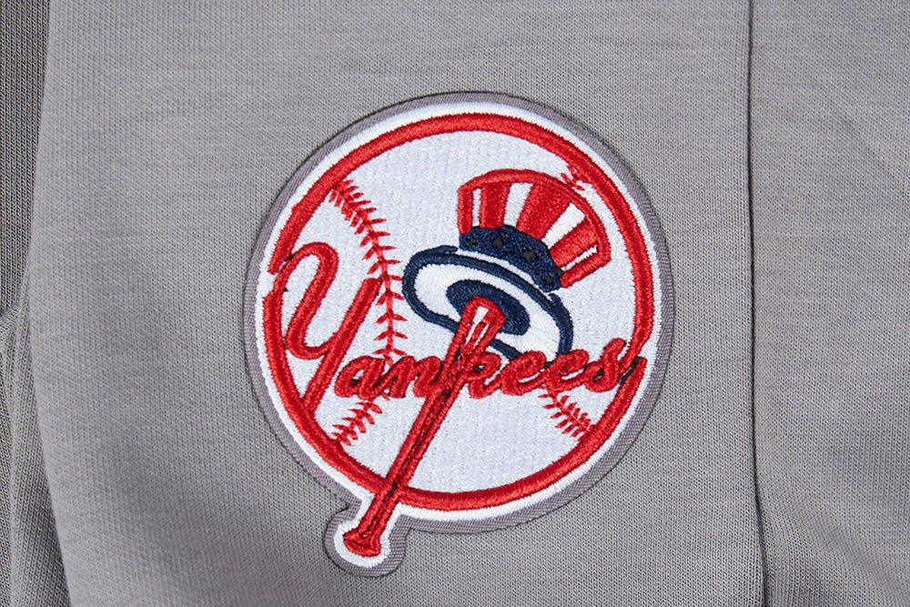 MLB NEW YORK YANKEES CLASSIC CHENILLE PANTALON JOGGER POUR HOMME (GRIS)