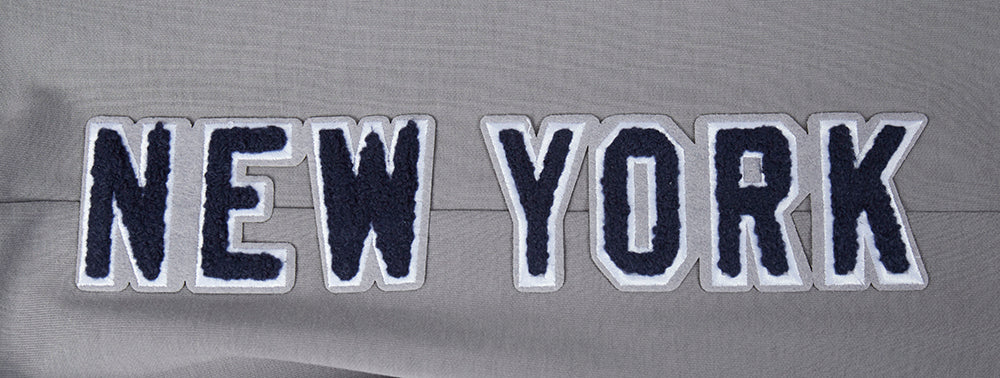 MLB NEW YORK YANKEES CLASSIC CHENILLE PANTALON JOGGER POUR HOMME (GRIS)
