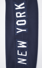 MLB NEW YORK YANKEES CLASSIC CHENILLE MEN'S JOGGER (MIDNIGHT NAVY)