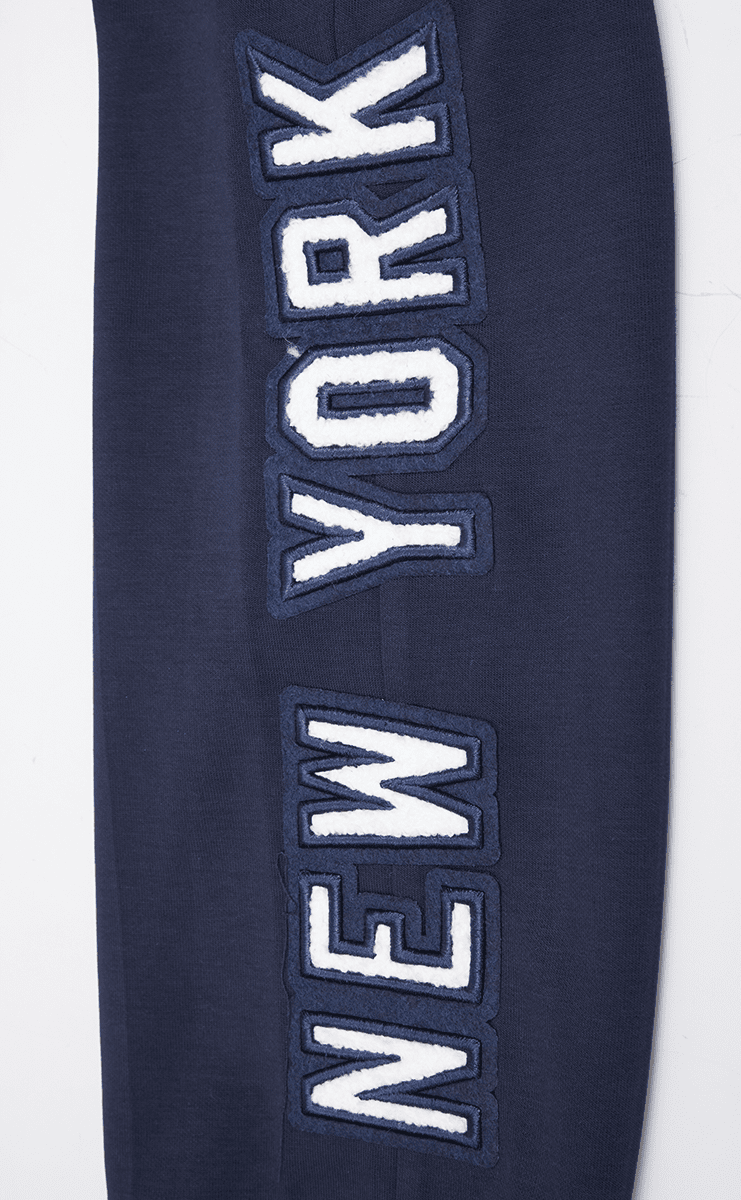 MLB NEW YORK YANKEES CLASSIC CHENILLE MEN'S JOGGER (MIDNIGHT NAVY)