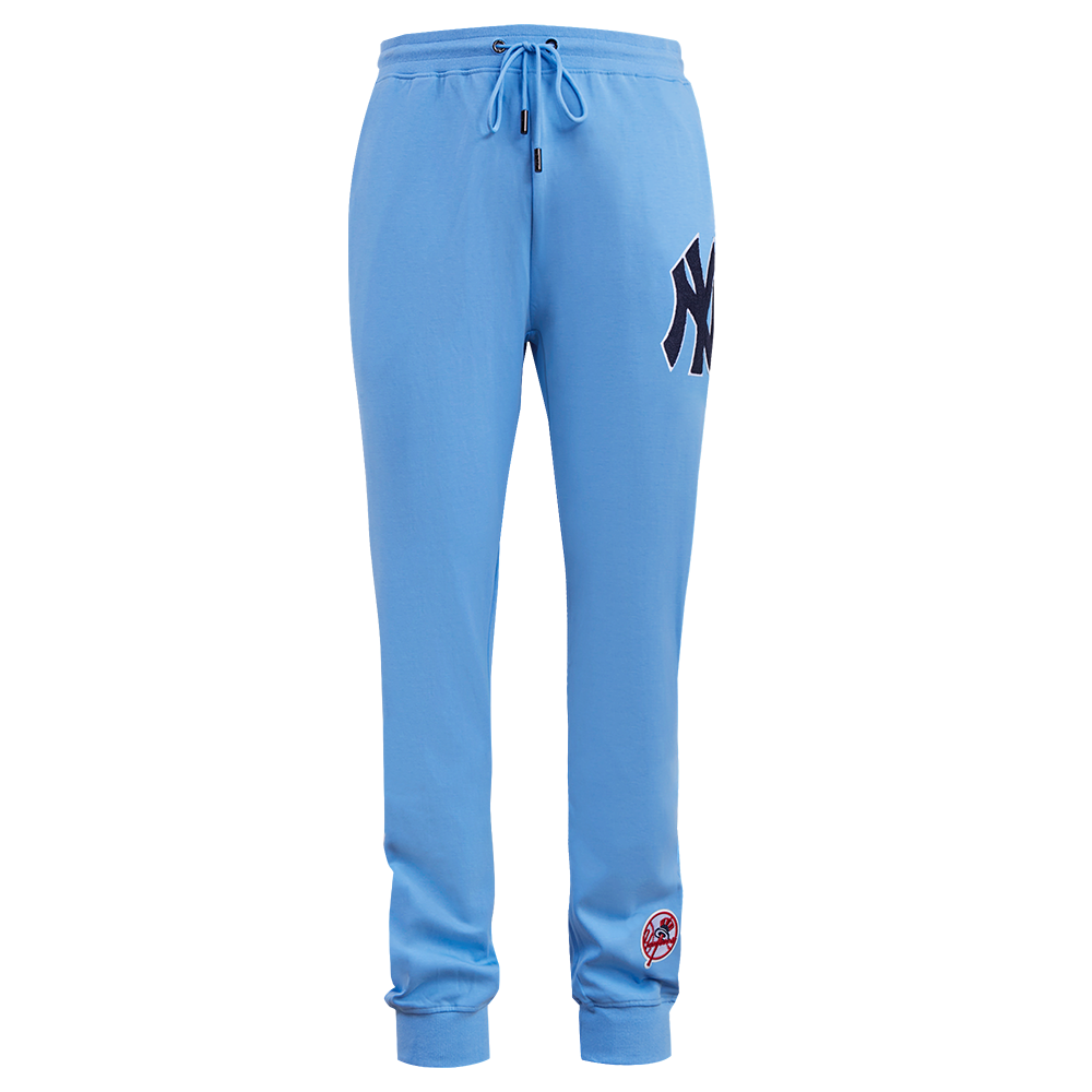 MLB NEW YORK YANKEES CLASSIC CHENILLE MEN'S JOGGER (UNIVERSITY BLUE)