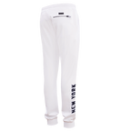 MLB NEW YORK YANKEES CLASSIC CHENILLE MEN'S JOGGER (WHITE)