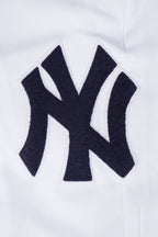 MLB NEW YORK YANKEES CLASSIC CHENILLE MEN'S JOGGER (WHITE)