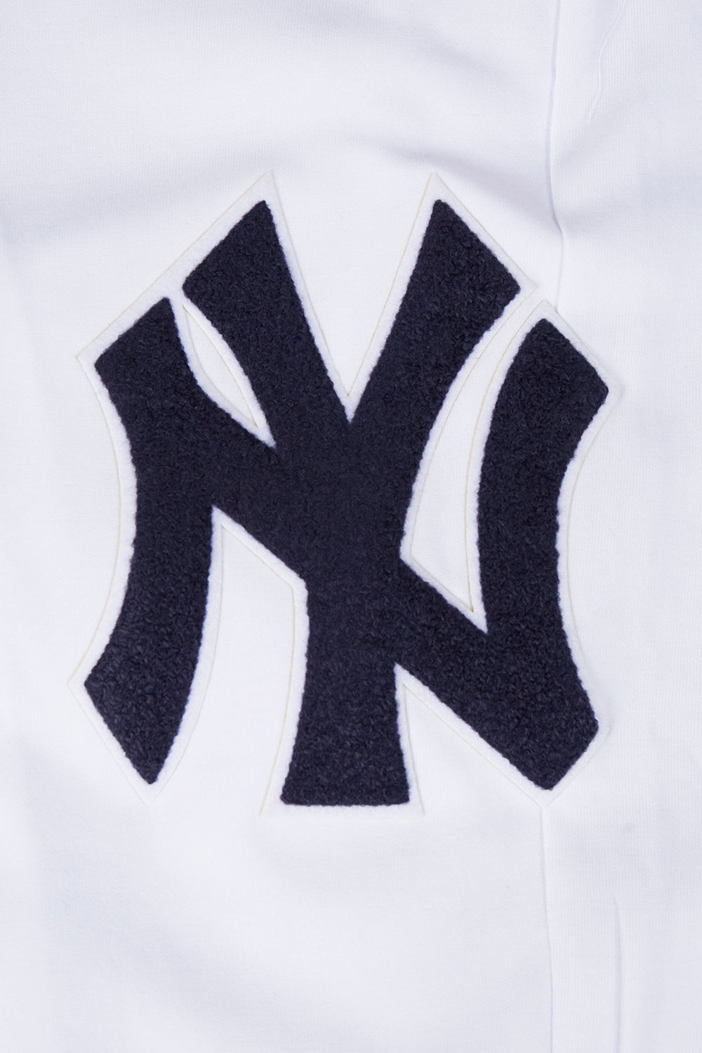 MLB NEW YORK YANKEES CLASSIC CHENILLE MEN'S JOGGER (WHITE)