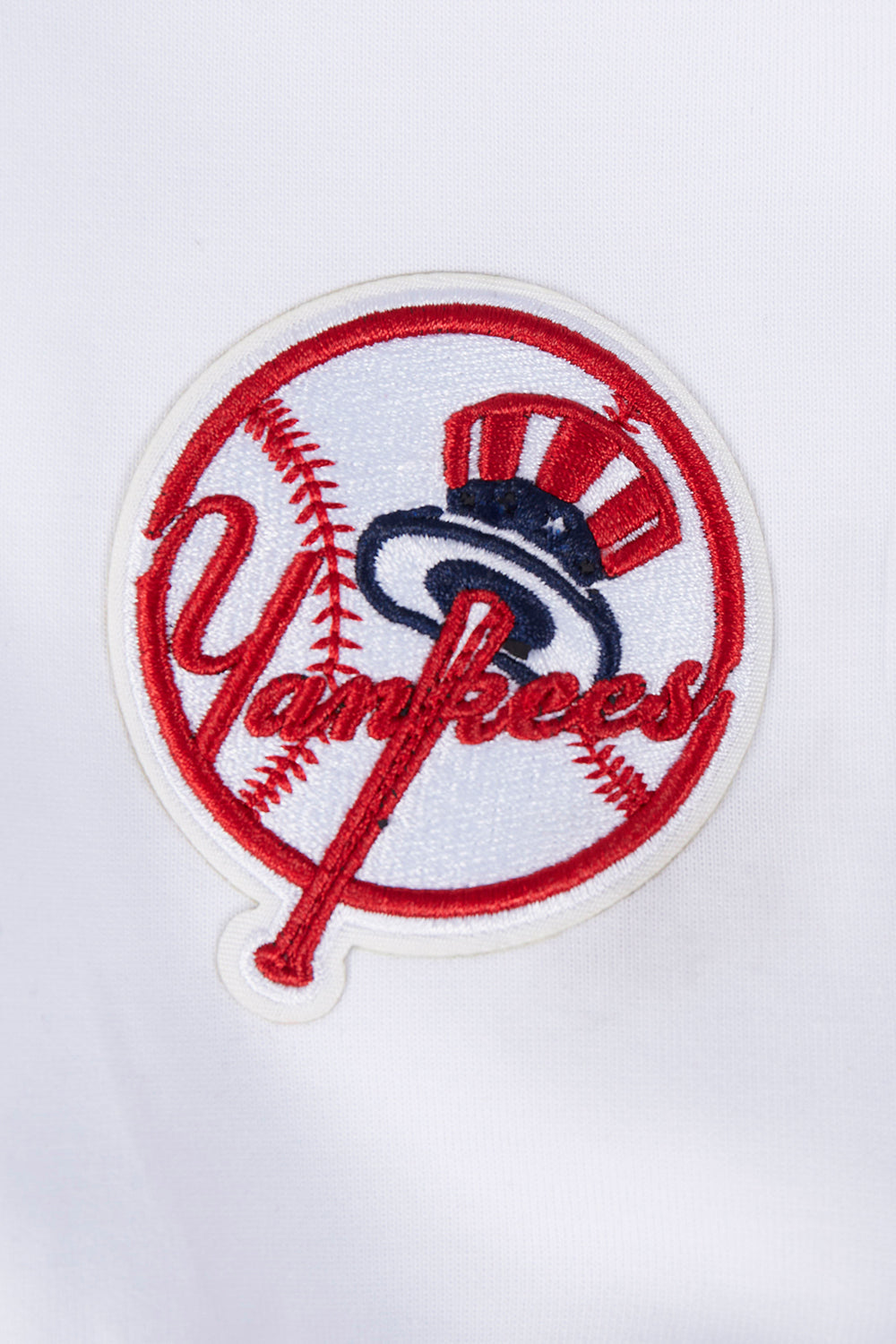 MLB NEW YORK YANKEES CLASSIC CHENILLE MEN'S JOGGER (WHITE)
