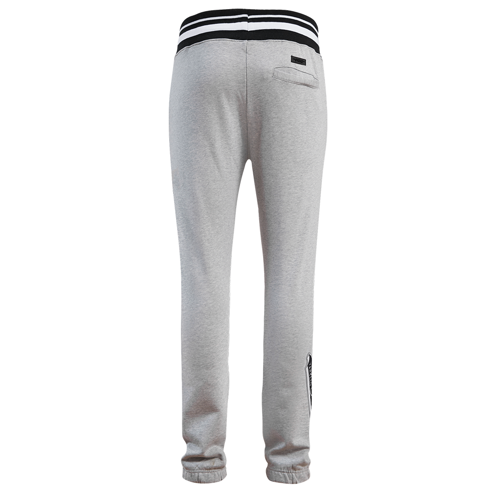 MLB NEW YORK YANKEES SCRIPT TAIL PANTALON OUATÉ EN MOLLETON CÔTELÉ POUR HOMME (GRIS CHINÉ/MARINE MINUIT)
