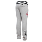 MLB NEW YORK YANKEES SCRIPT TAIL PANTALON OUATÉ EN MOLLETON CÔTELÉ POUR HOMME (GRIS CHINÉ/MARINE MINUIT)
