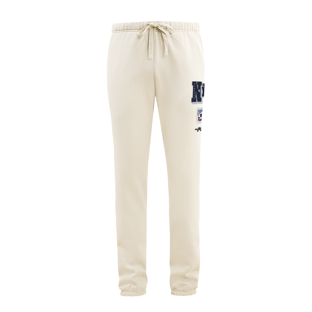 MLB NEW YORK YANKEES BEST OF MEN'S FLC SWEATPANT (EGGSHELL)