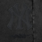 MLB NEW YORK YANKEES WASHED VANGUARD PANTALON OUATÉ POUR HOMME (NOIR DÉLAVÉ)