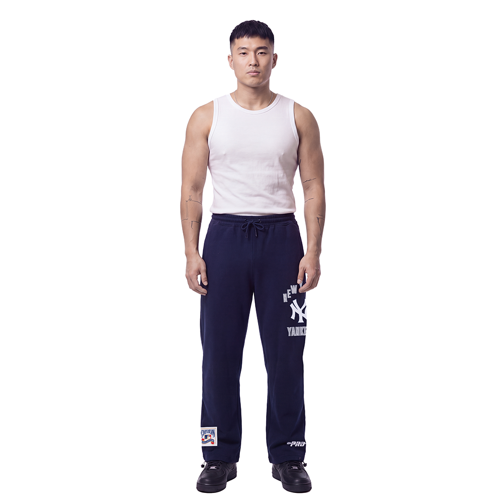 MLB NEW YORK YANKEES ON TOP MEN'S TRACK PANT (MIDNIGHT NAVY)
