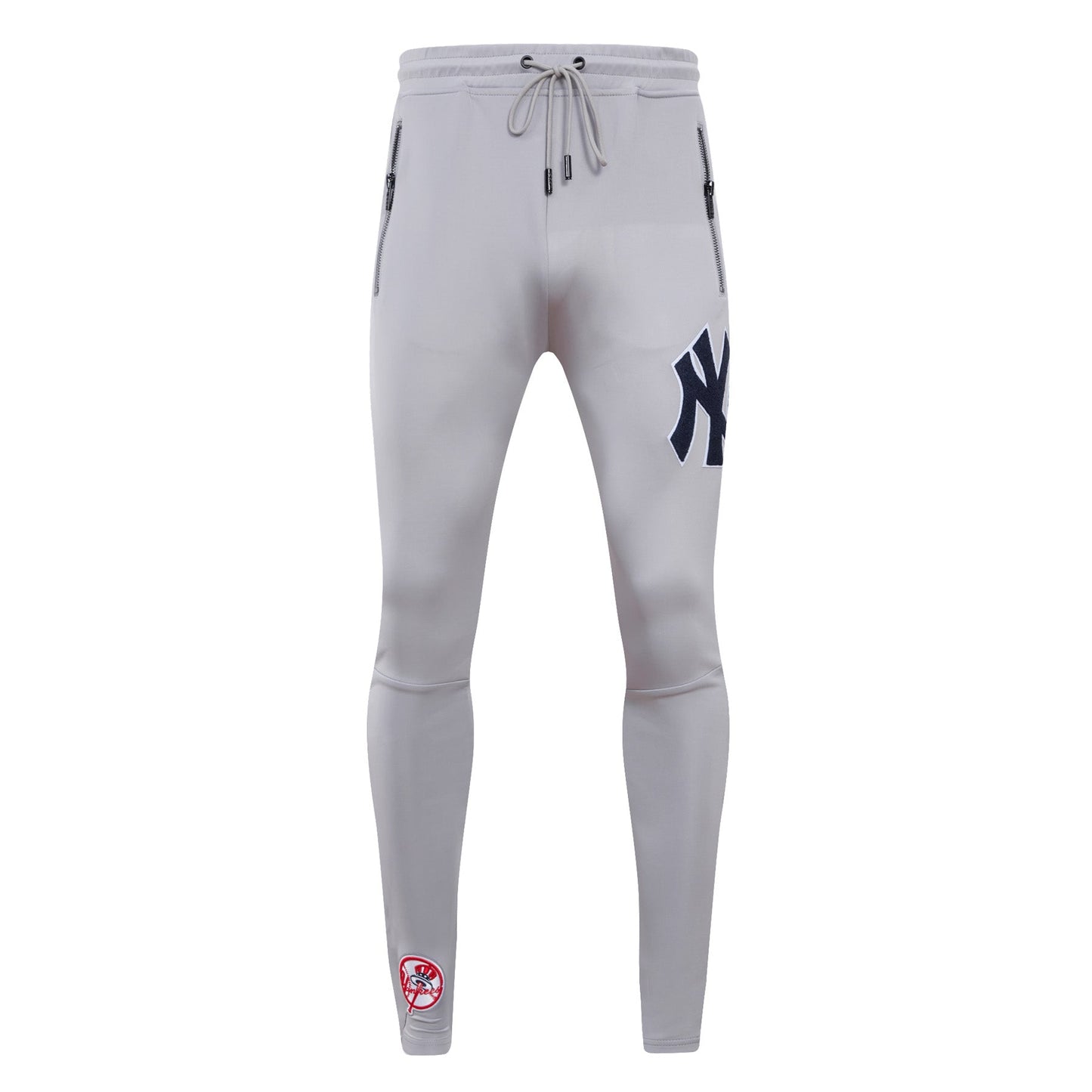 MLB NEW YORK YANKEES CLASSIC MEN'S DOUBLE KNIT TRACK PANT (GRAY)