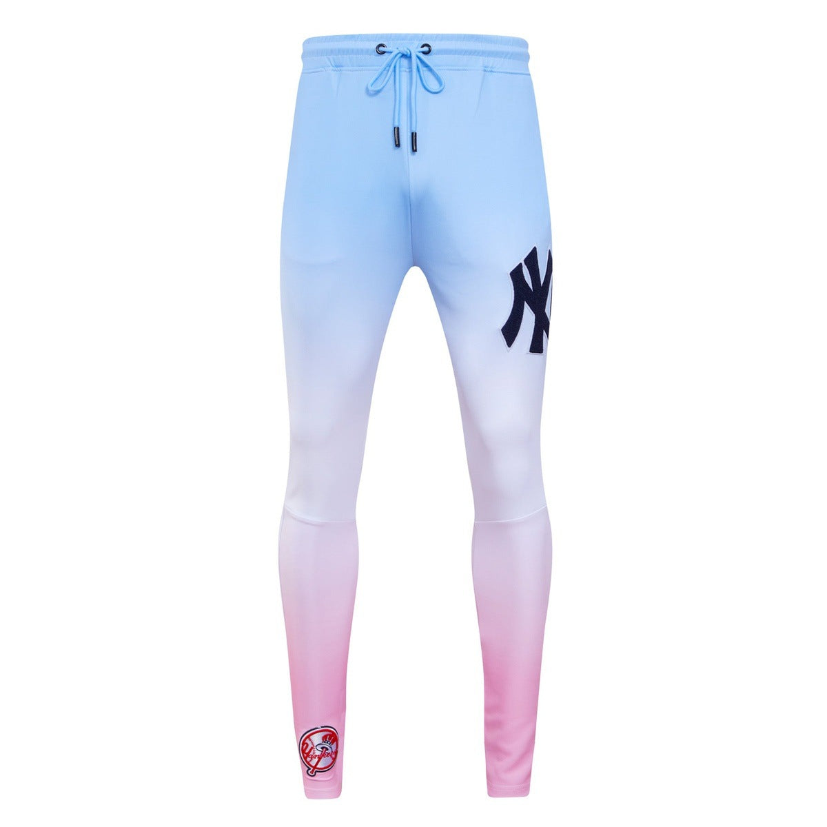 MLB NEW YORK YANKEES LOGO MEN'S TRACK PANT (BLUE/WHITE/PINK)